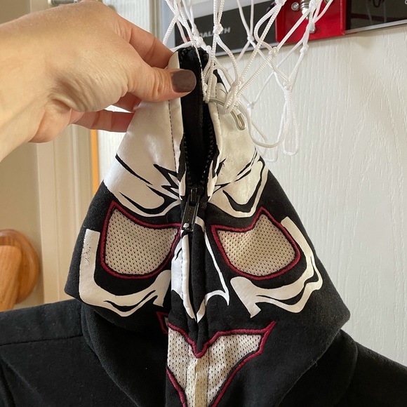 Tony Hawk skeleton hoodie full zip - Picture 2 of 4